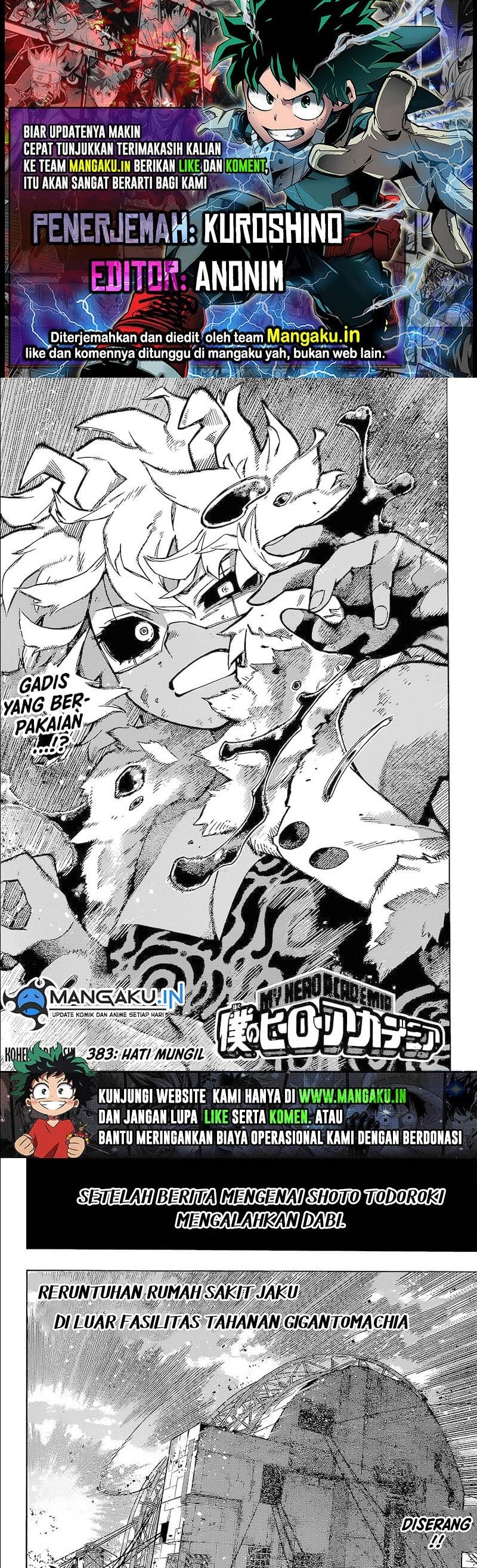 boku-no-hero-academia - Chapter: 383