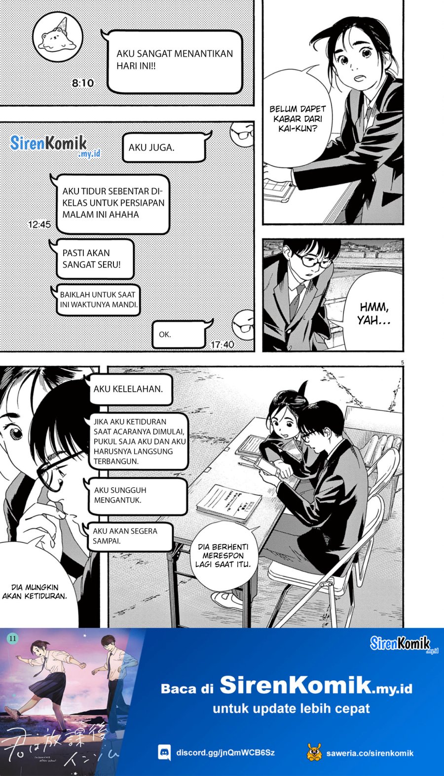 kimi-wa-houkago-insomnia - Chapter: 95