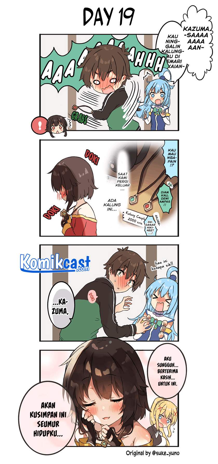 kono-subarashii-sekai-ni-shukufuku-wo-kazumegu-will-get-married-in-100-days - Chapter: 19