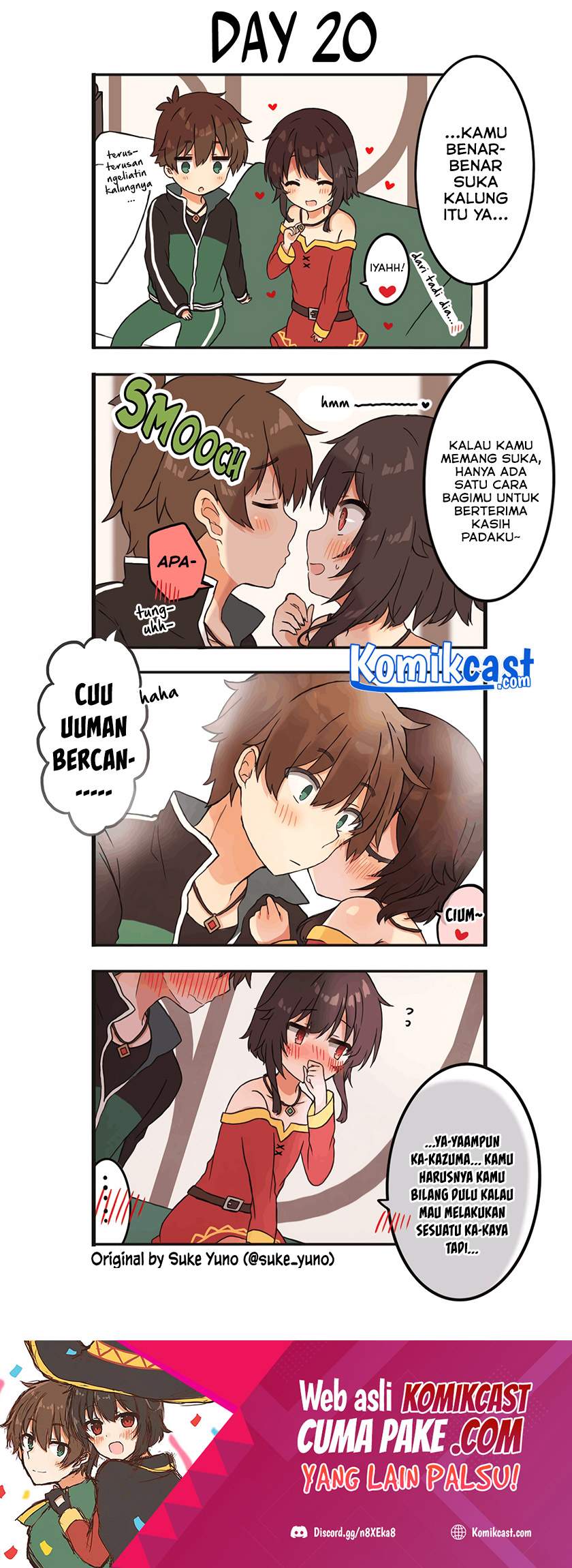 kono-subarashii-sekai-ni-shukufuku-wo-kazumegu-will-get-married-in-100-days - Chapter: 20