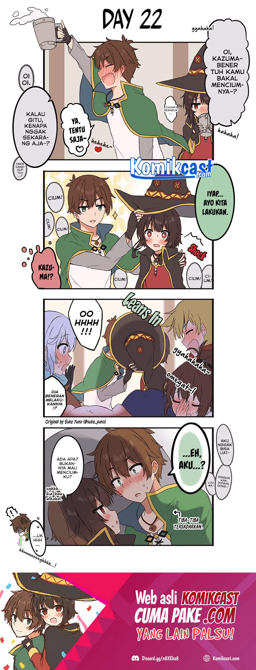 kono-subarashii-sekai-ni-shukufuku-wo-kazumegu-will-get-married-in-100-days - Chapter: 22