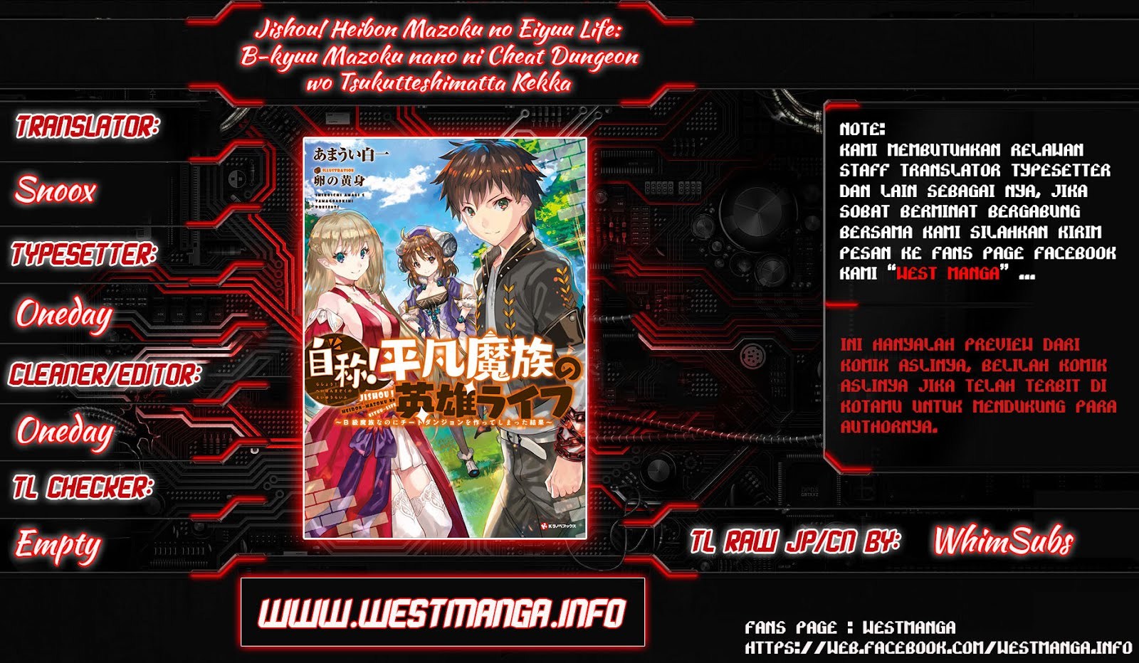 jishou-heibon-mazoku-no-eiyuu-life-b-kyuu-mazoku-nano-ni-cheat-dungeon-wo-tsukutteshimatta-kekka - Chapter: 08