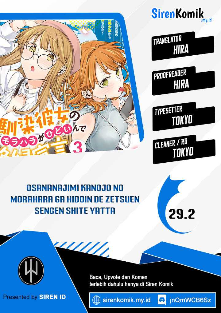 osananajimi-kanojo-no-morahara-ga-hidoin-de-zetsuen-sengen-shite-yatta - Chapter: 29.2