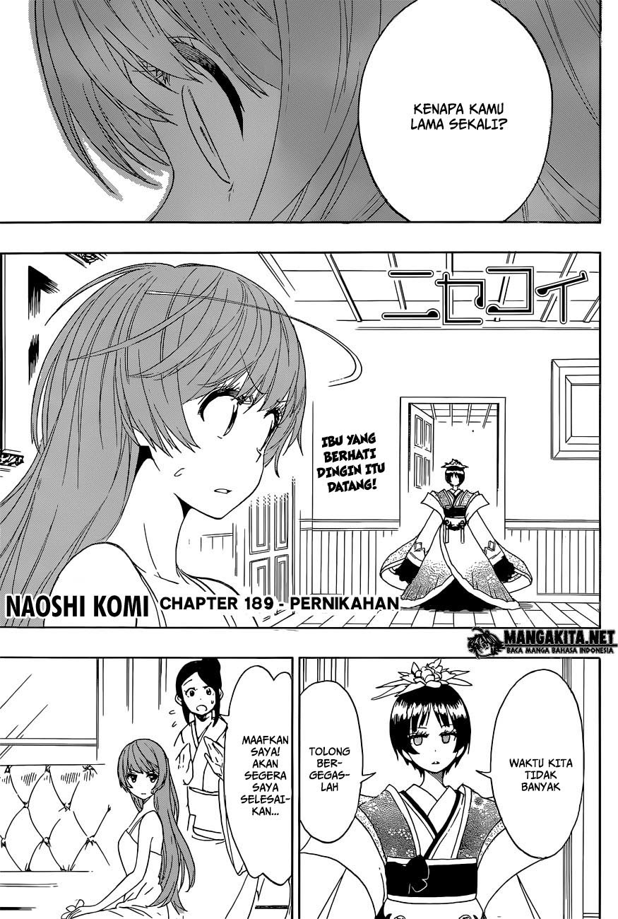 nisekoi - Chapter: 189