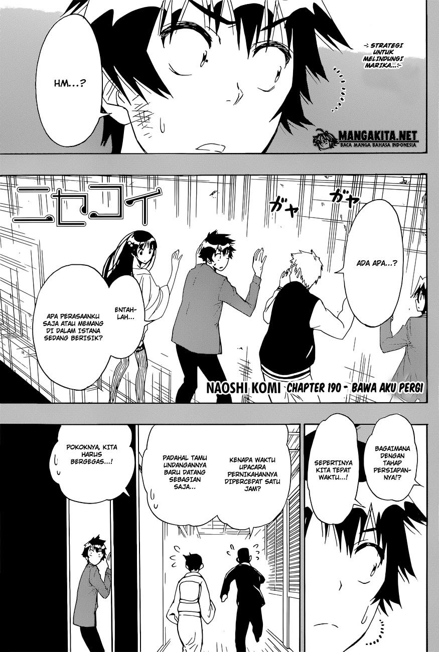 nisekoi - Chapter: 190