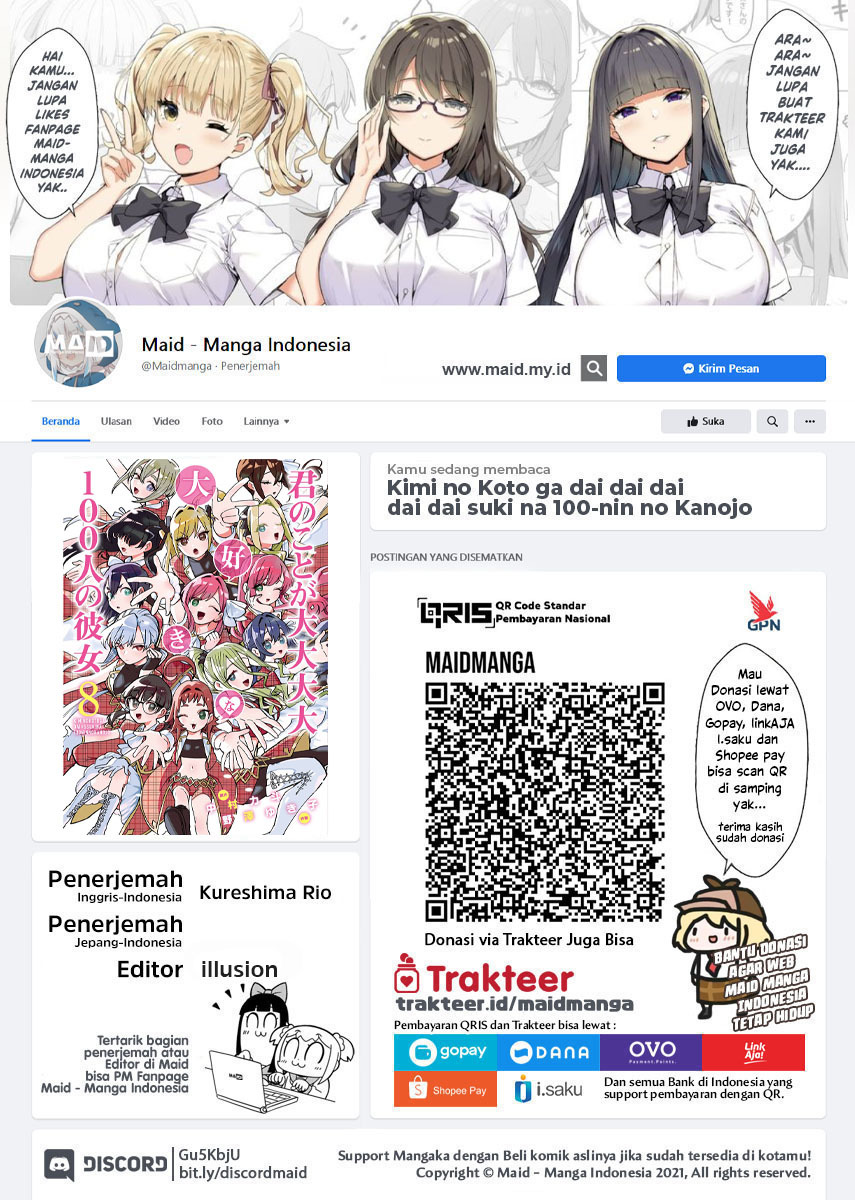 kimi-no-koto-ga-dai-dai-dai-dai-daisuki-na-100-ri-no-kanojo - Chapter: 84