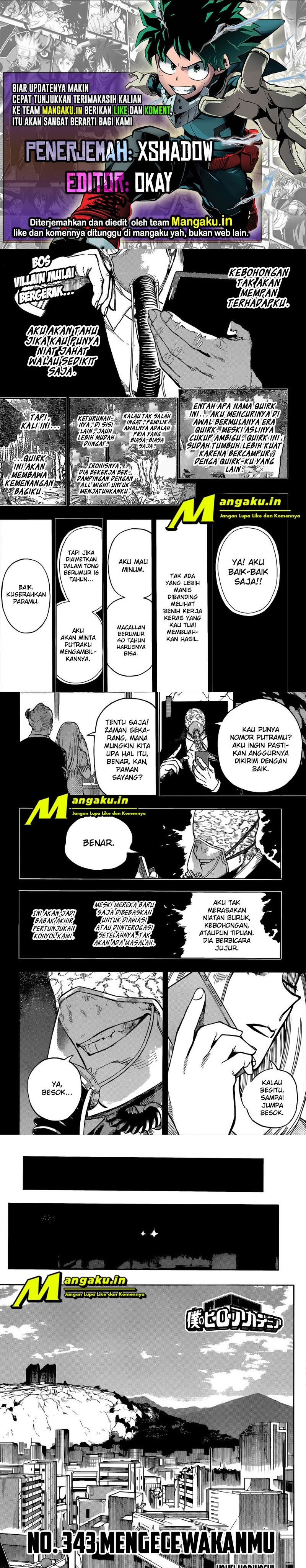 boku-no-hero-academia - Chapter: 343