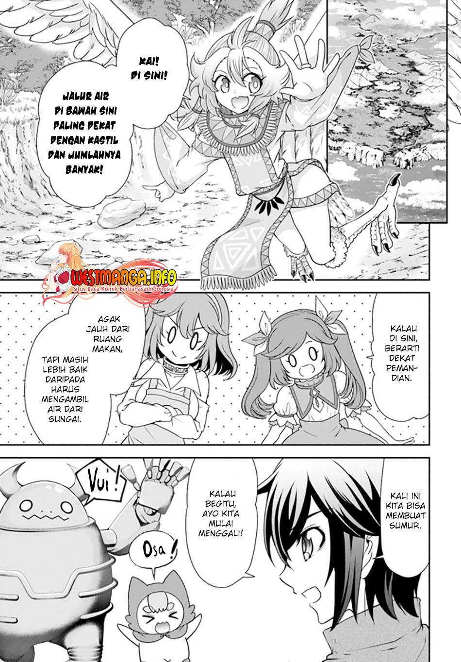 tenohira-kaitakumura-de-isekai-kenkouki-fueteku-yome-tachi-to-nonbiri-mujintou-raifu - Chapter: 33