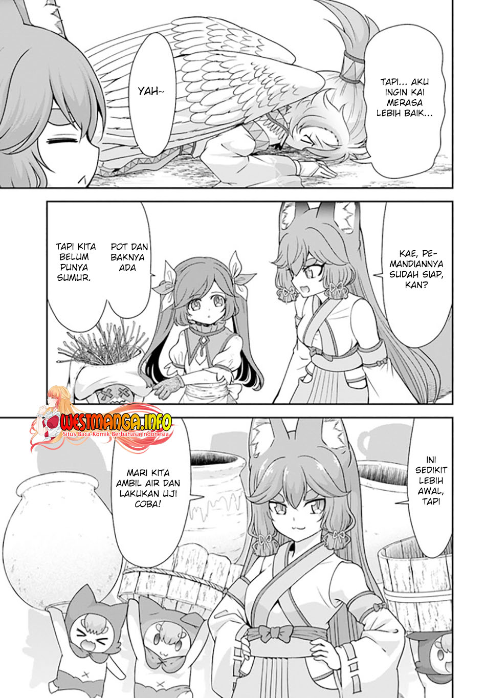 tenohira-kaitakumura-de-isekai-kenkouki-fueteku-yome-tachi-to-nonbiri-mujintou-raifu - Chapter: 33