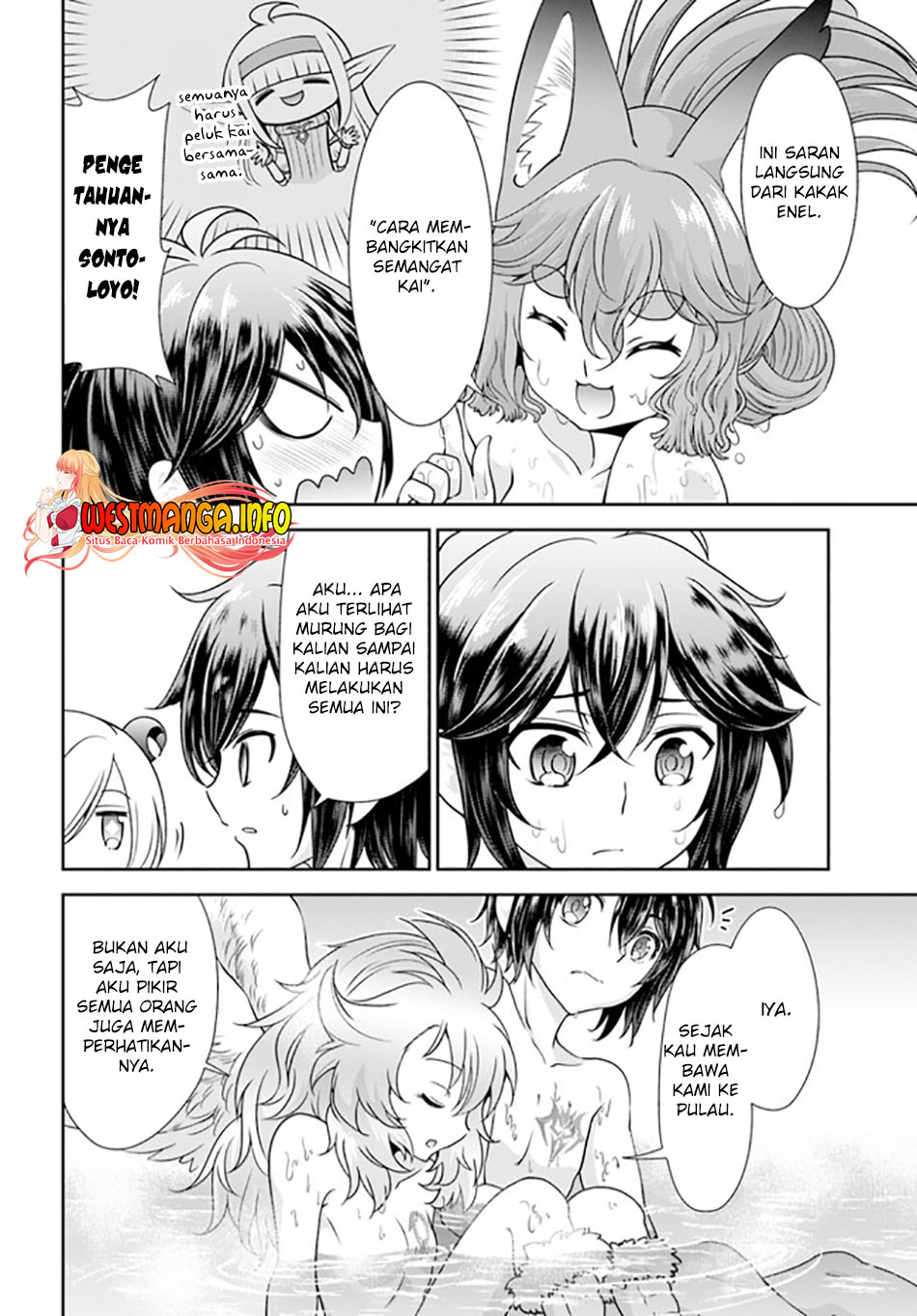 tenohira-kaitakumura-de-isekai-kenkouki-fueteku-yome-tachi-to-nonbiri-mujintou-raifu - Chapter: 33