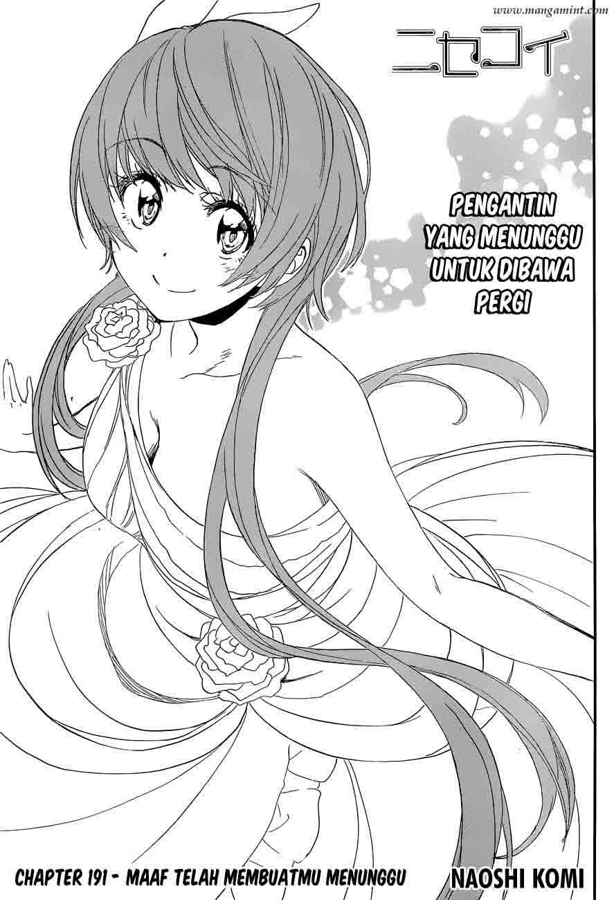 nisekoi - Chapter: 191