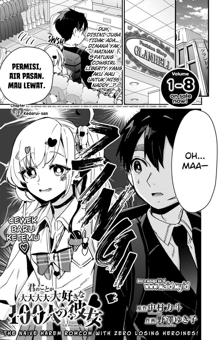 kimi-no-koto-ga-dai-dai-dai-dai-daisuki-na-100-ri-no-kanojo - Chapter: 87