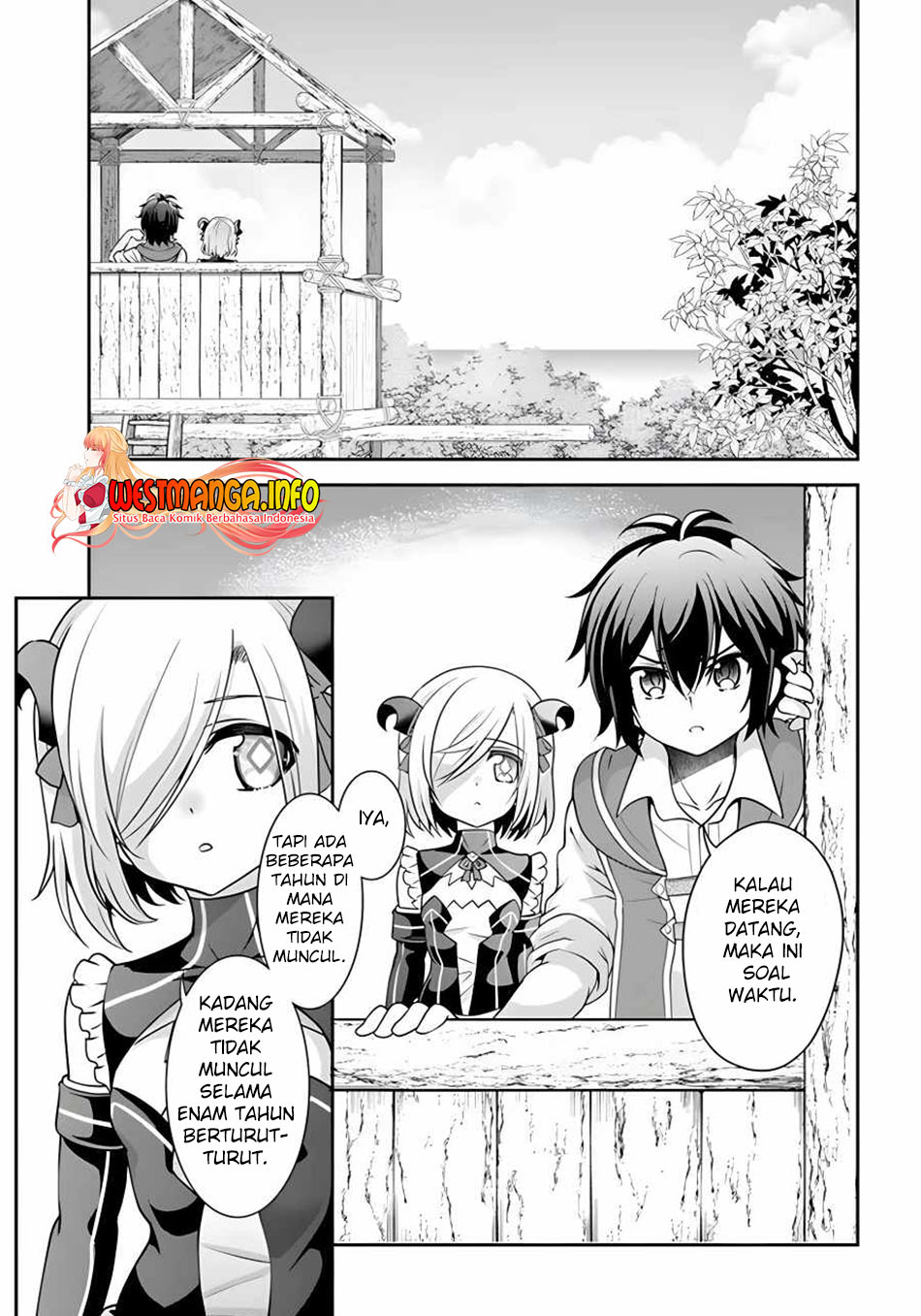 tenohira-kaitakumura-de-isekai-kenkouki-fueteku-yome-tachi-to-nonbiri-mujintou-raifu - Chapter: 34