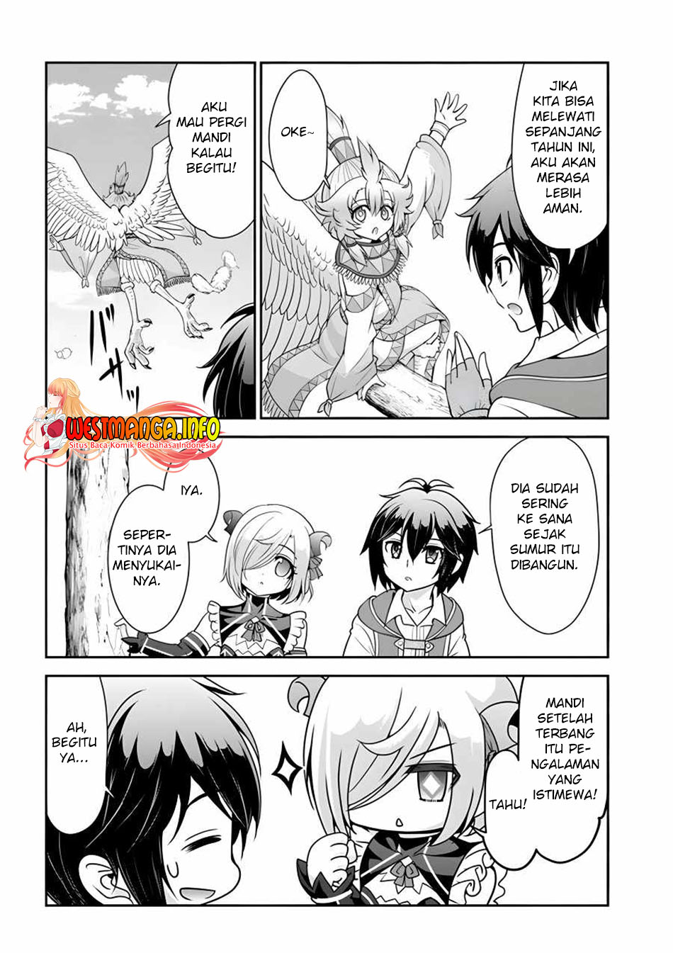 tenohira-kaitakumura-de-isekai-kenkouki-fueteku-yome-tachi-to-nonbiri-mujintou-raifu - Chapter: 34