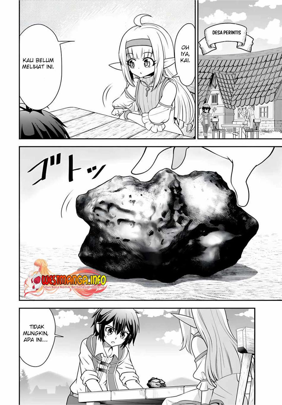 tenohira-kaitakumura-de-isekai-kenkouki-fueteku-yome-tachi-to-nonbiri-mujintou-raifu - Chapter: 34