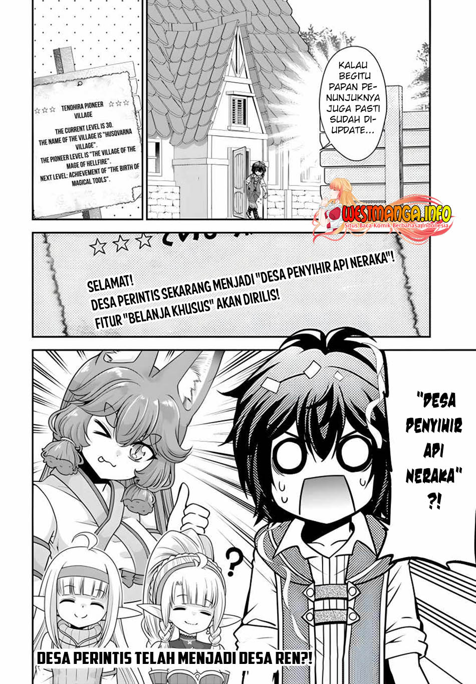 tenohira-kaitakumura-de-isekai-kenkouki-fueteku-yome-tachi-to-nonbiri-mujintou-raifu - Chapter: 34