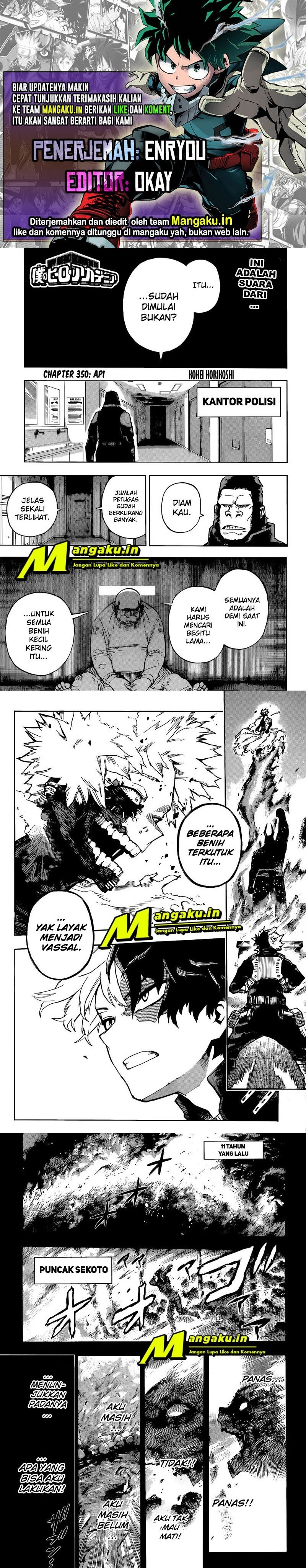 boku-no-hero-academia - Chapter: 350