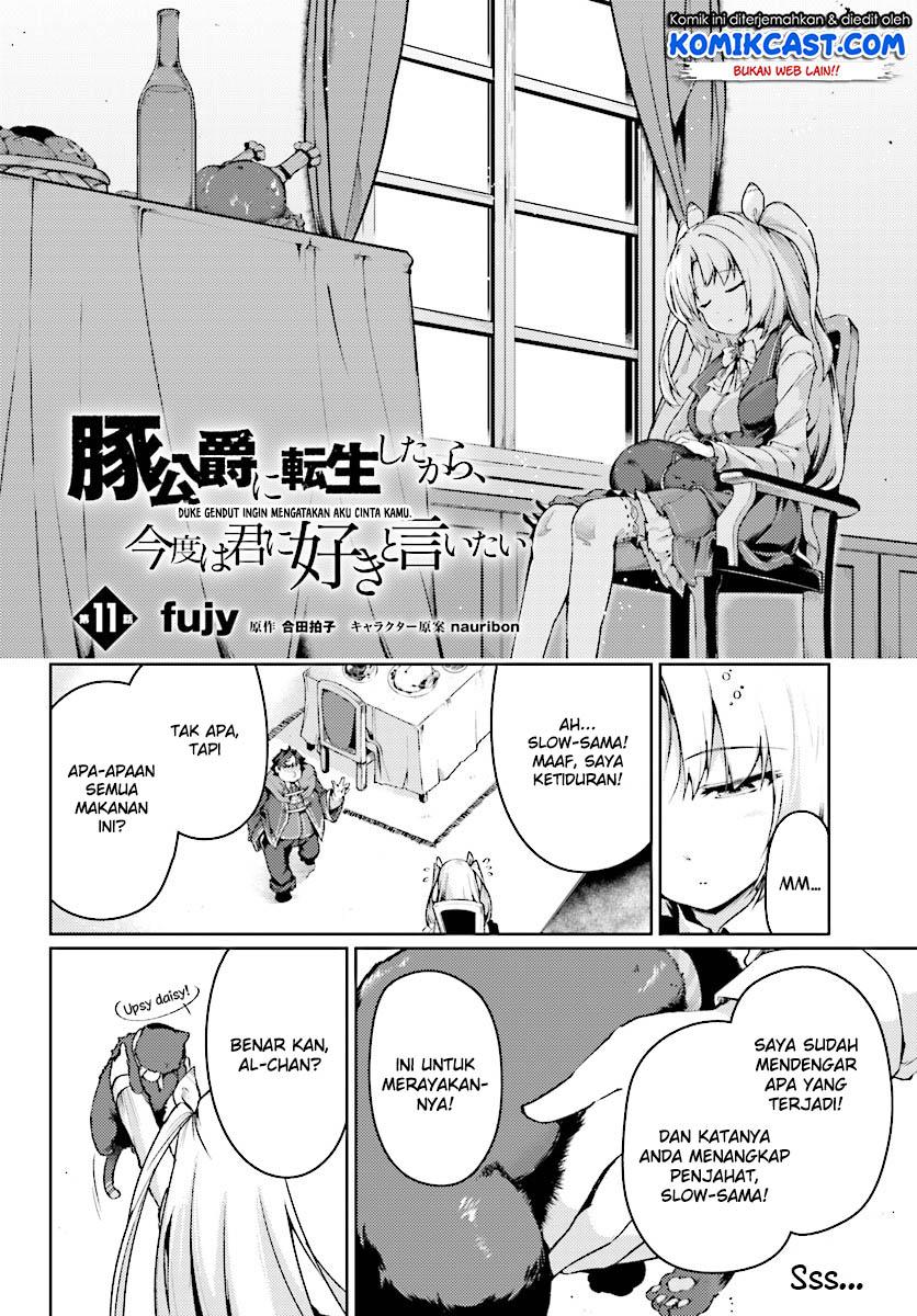 buta-koushaku-ni-tensei-shitakara-kondo-wa-kimi-ni-suki-to-iitai - Chapter: 11