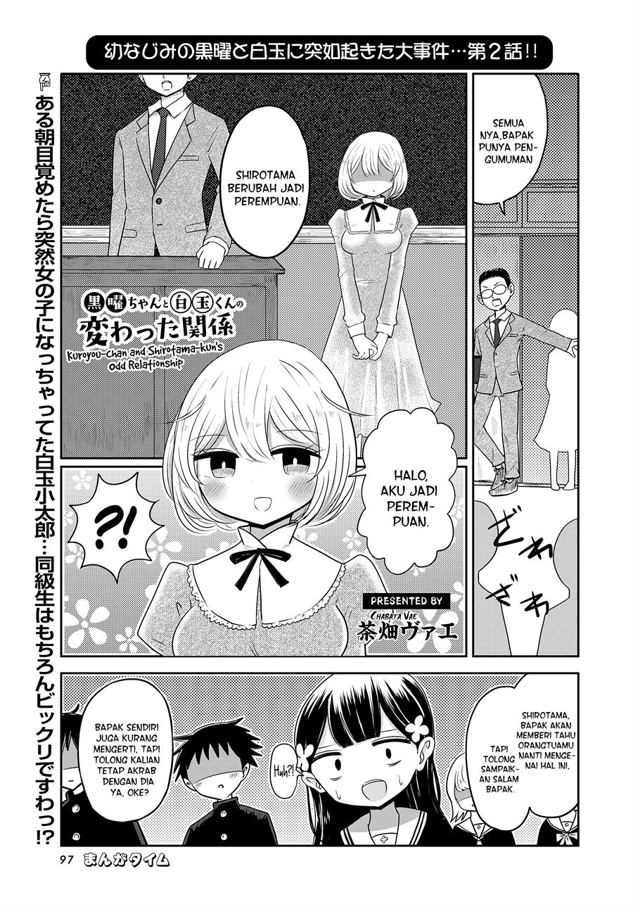 kuroyou-chan-to-shirotama-kun-no-kawatta-kankei - Chapter: 2