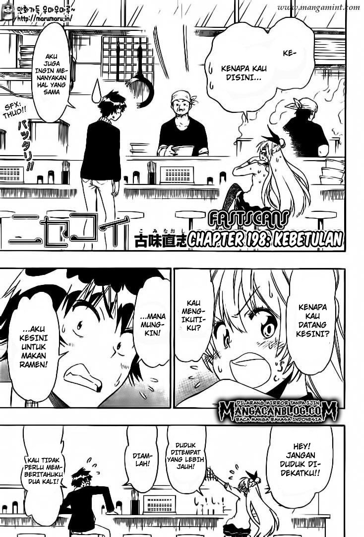 nisekoi - Chapter: 198