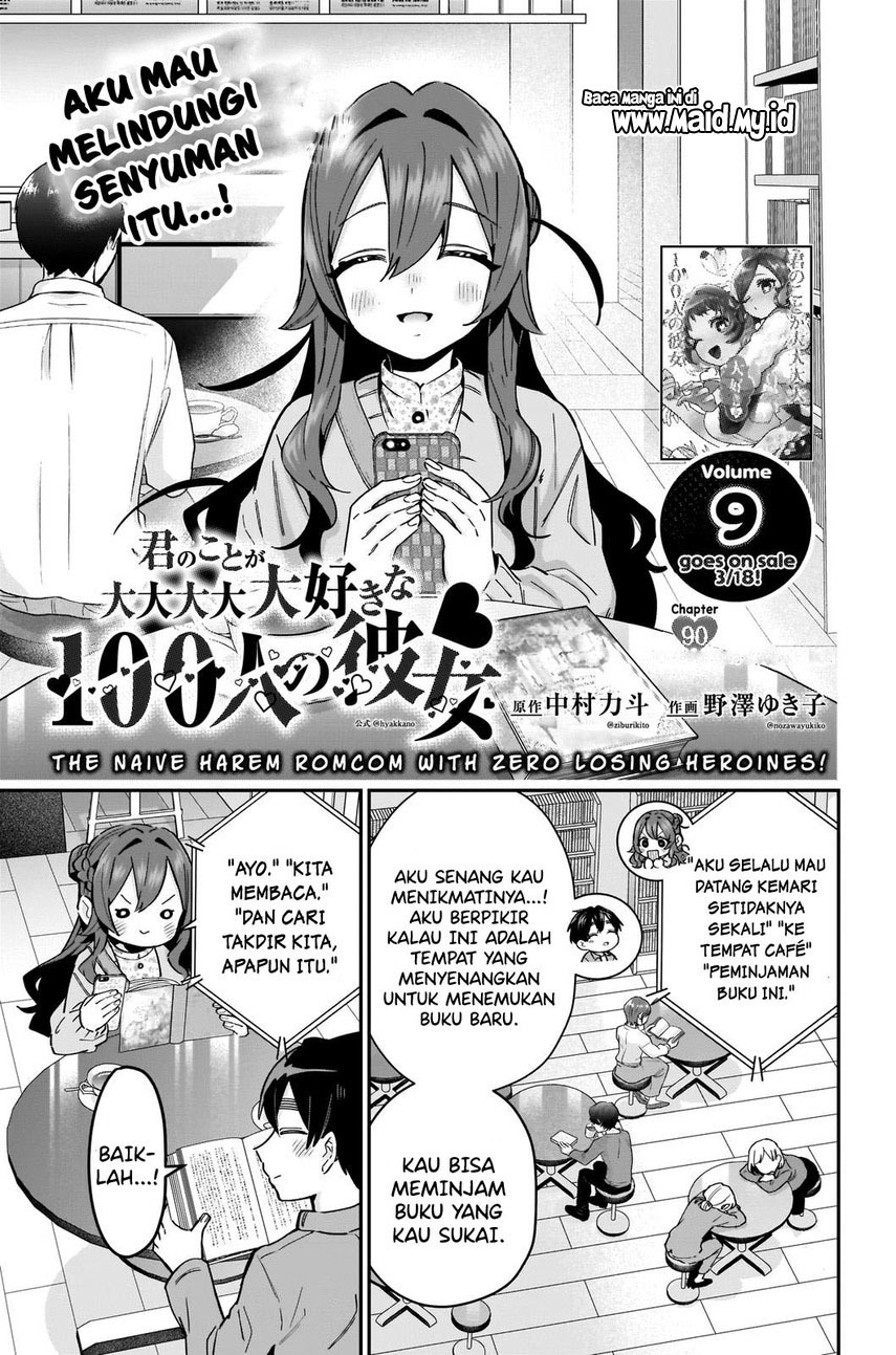 kimi-no-koto-ga-dai-dai-dai-dai-daisuki-na-100-ri-no-kanojo - Chapter: 90