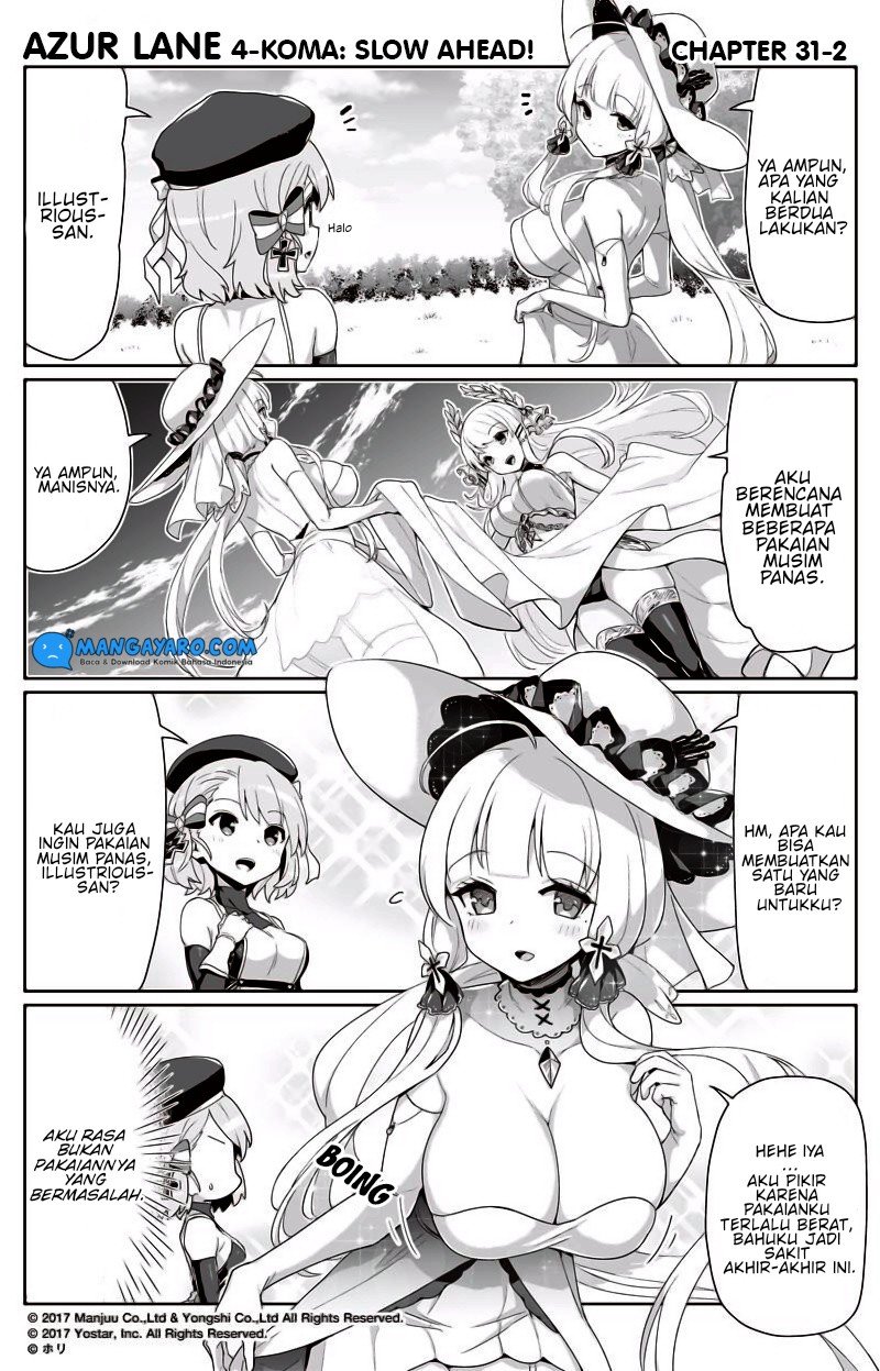 azur-lane-4-koma-slow-ahead - Chapter: 31-32