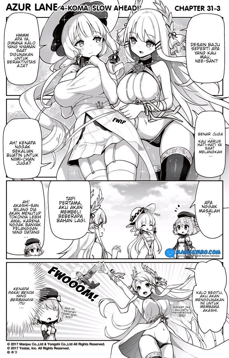 azur-lane-4-koma-slow-ahead - Chapter: 31-32