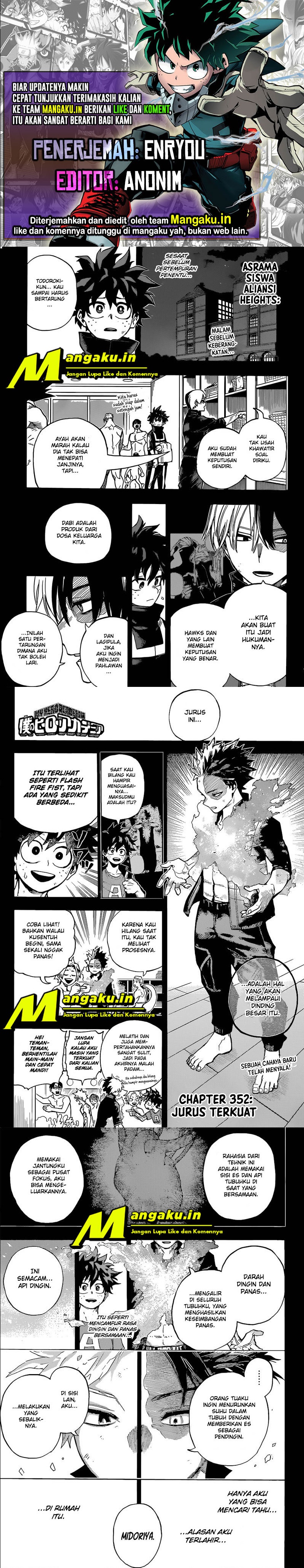 boku-no-hero-academia - Chapter: 352