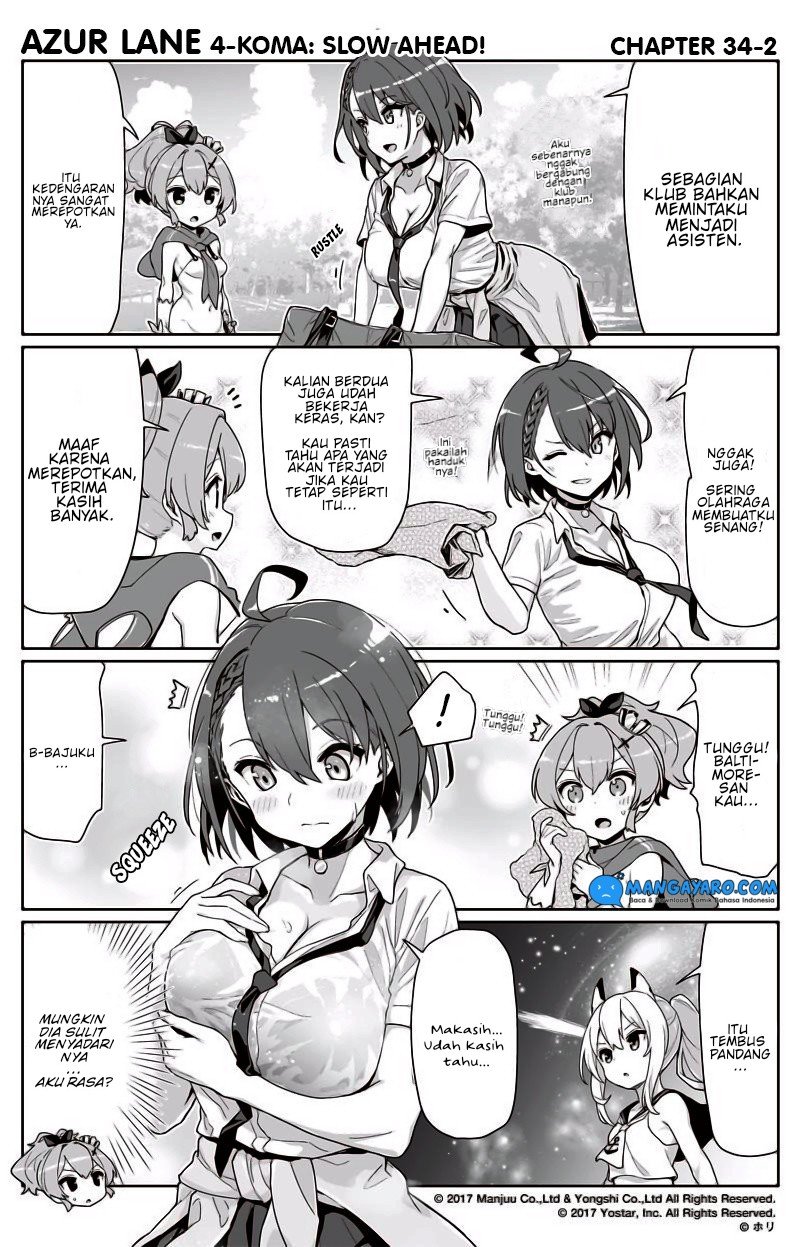 azur-lane-4-koma-slow-ahead - Chapter: 33-34