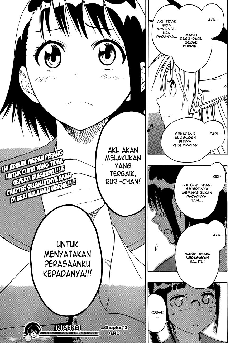 nisekoi - Chapter: 12