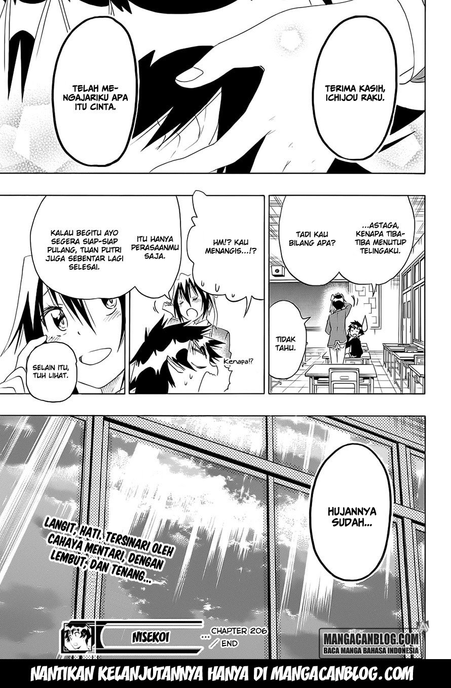 nisekoi - Chapter: 206