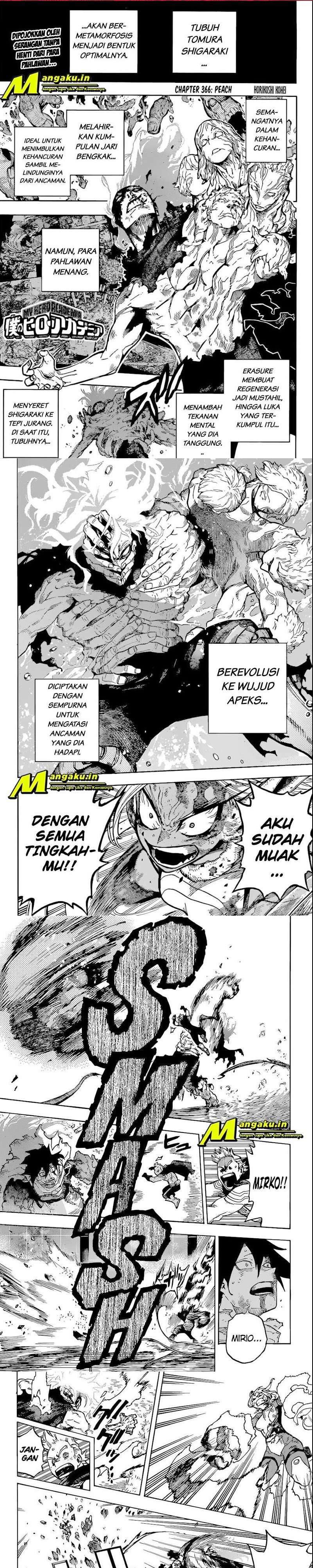 boku-no-hero-academia - Chapter: 366