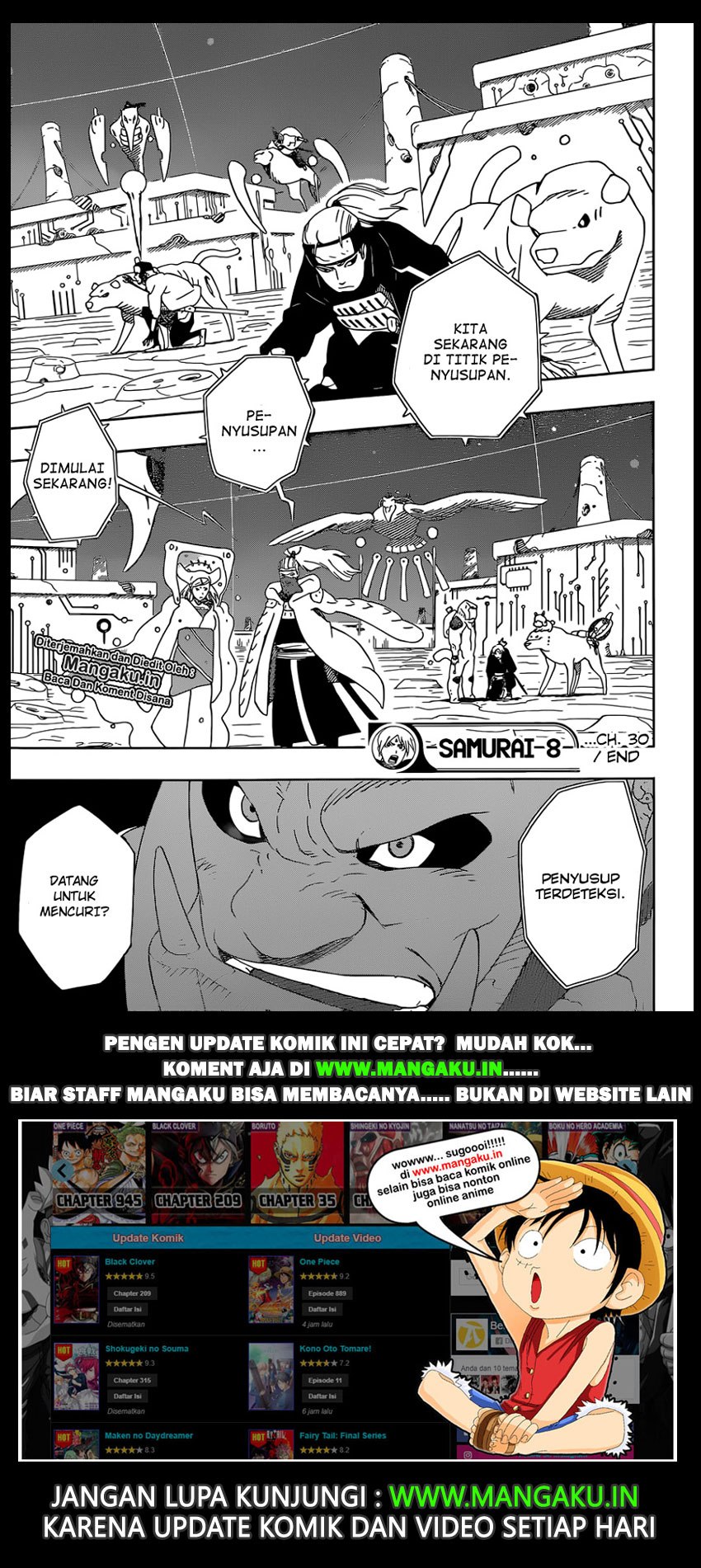 samurai-8-hachimaruden - Chapter: 30