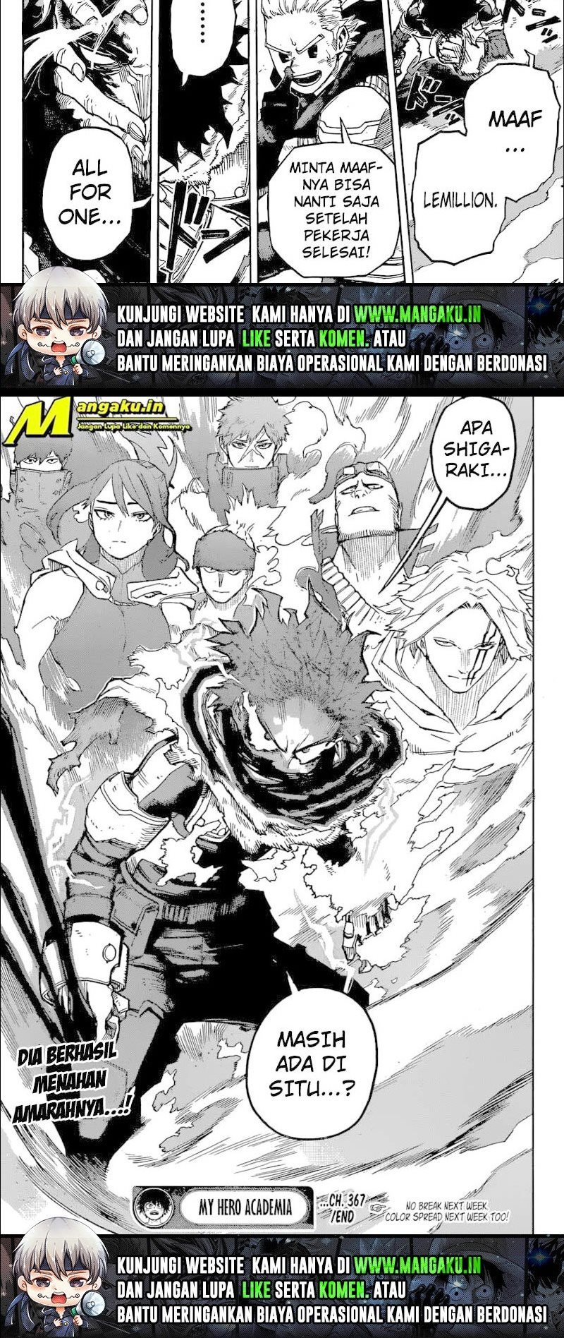 boku-no-hero-academia - Chapter: 367