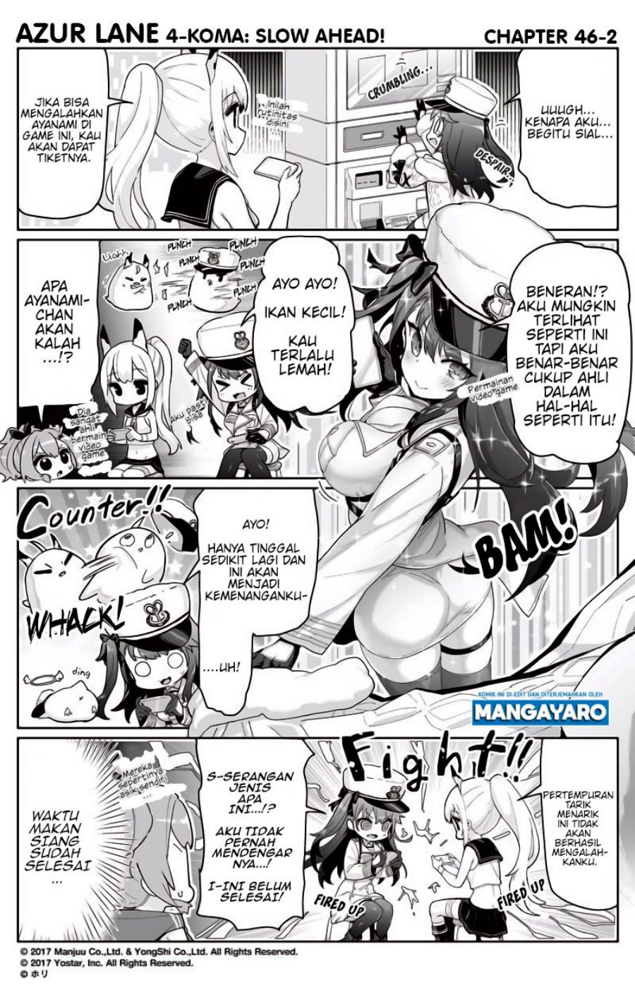 azur-lane-4-koma-slow-ahead - Chapter: 45-46