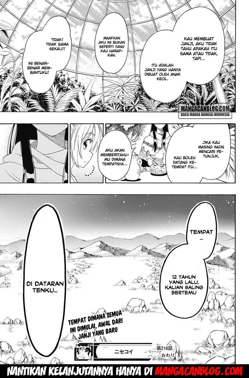 nisekoi - Chapter: 216