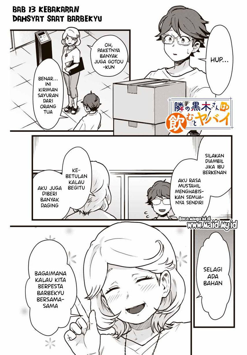 tonari-no-kuroki-san-wa-nomu-to-yabai - Chapter: 13