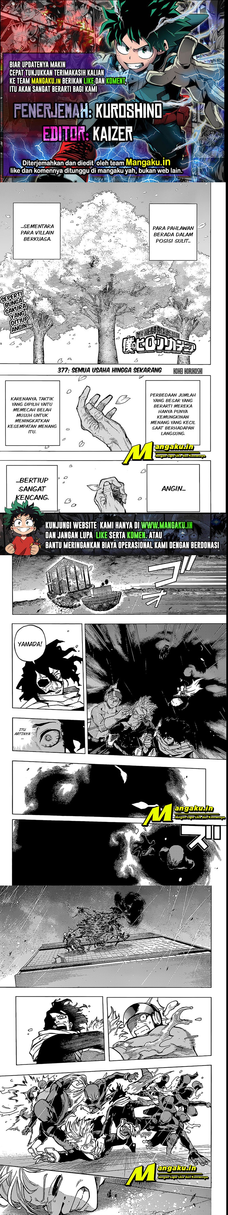 boku-no-hero-academia - Chapter: 377