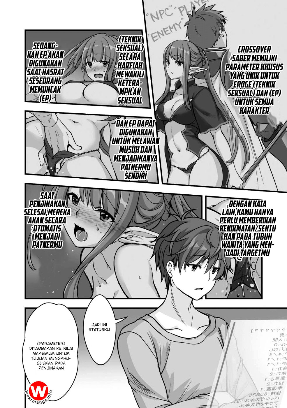 vr-eroge-yattetara-isekai-ni-tensei-shita-no-de-bishoujo-maou-wo-doreika-suru-cross-out-saber - Chapter: 1