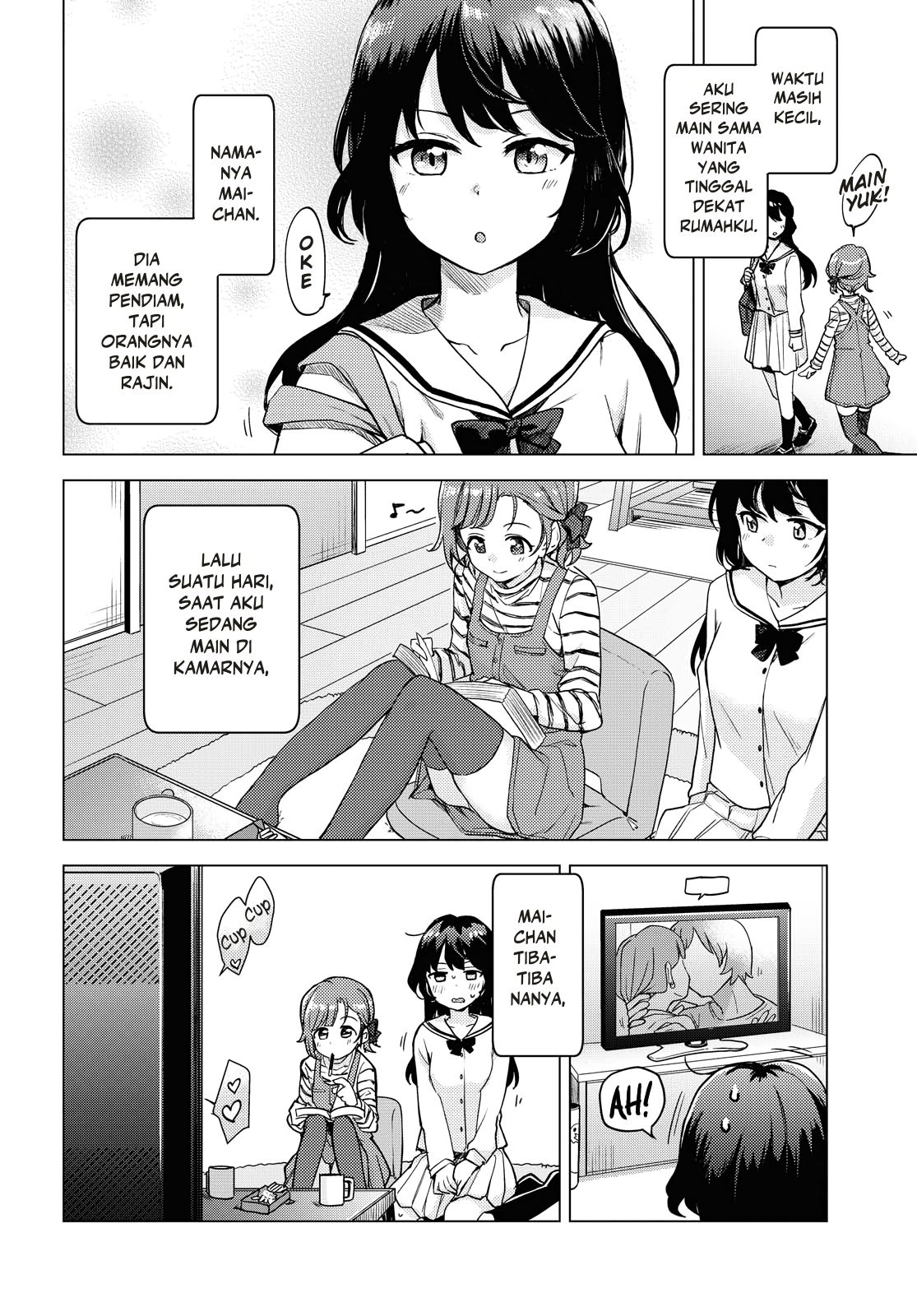 asumi-chan-wa-les-fuuzoku-ni-kyoumi-ga-arimasu - Chapter: 1