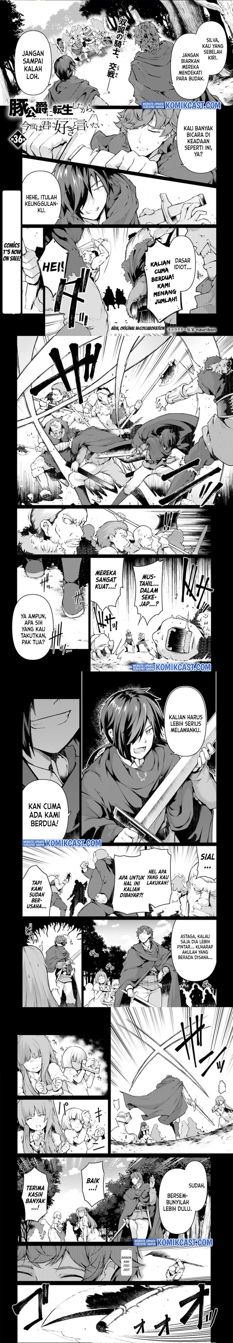 buta-koushaku-ni-tensei-shitakara-kondo-wa-kimi-ni-suki-to-iitai - Chapter: 36
