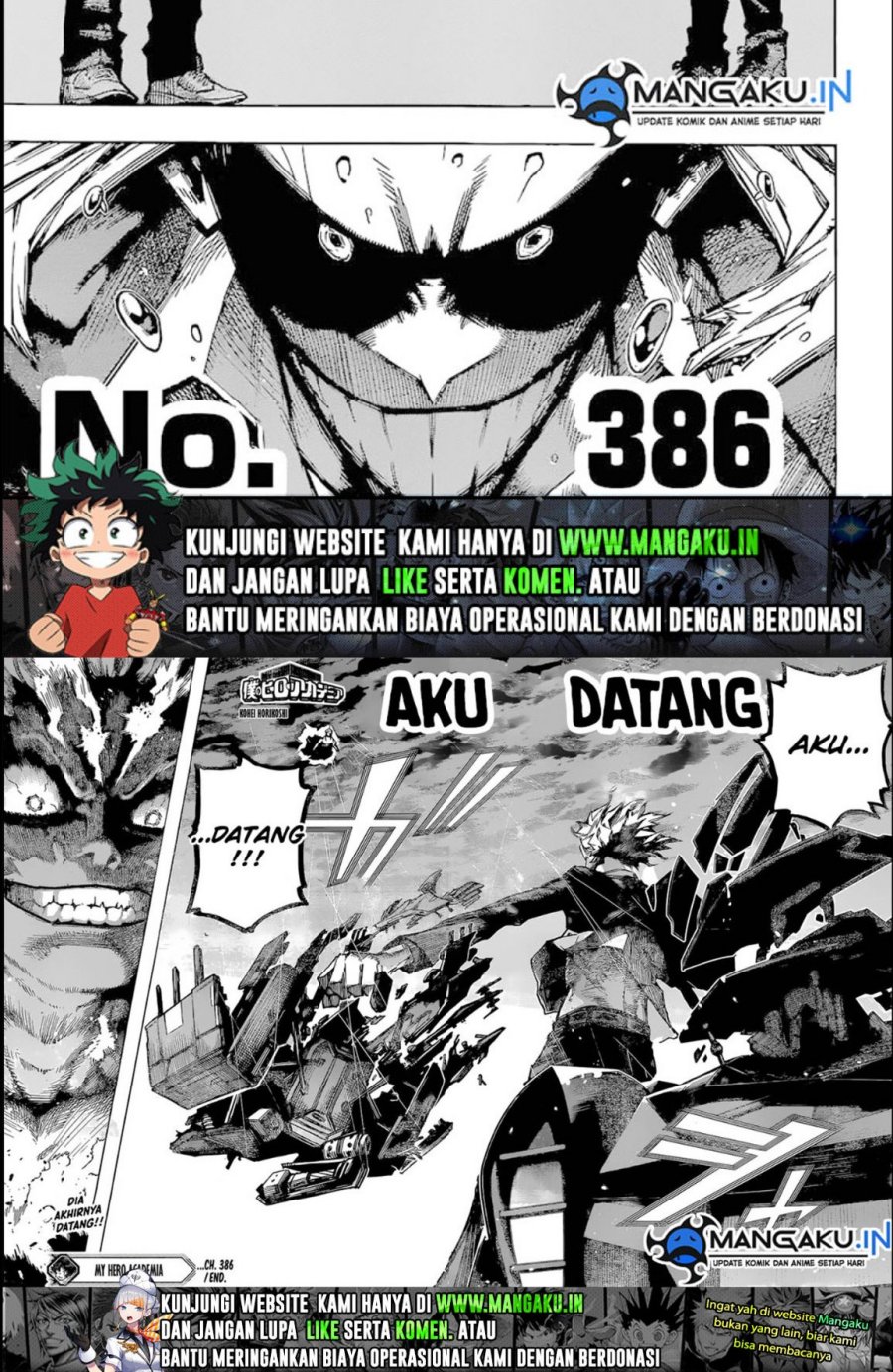 boku-no-hero-academia - Chapter: 386