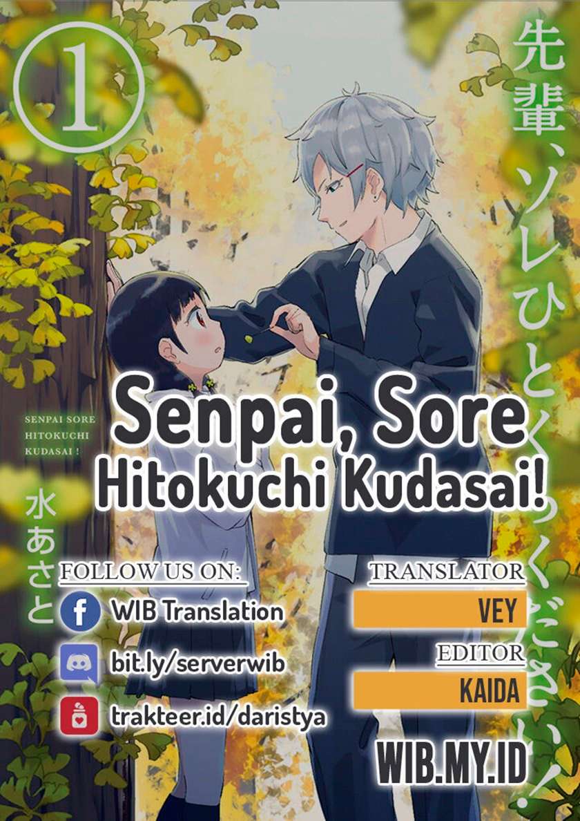 senpai-sore-hitokuchi-kudasai - Chapter: 25