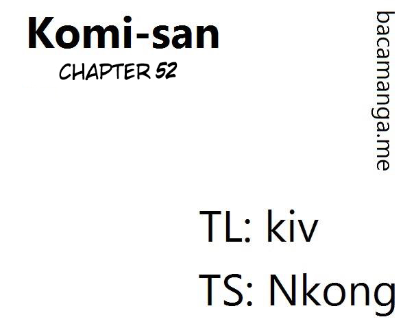 komi-san-wa-komyushou-desu - Chapter: 52