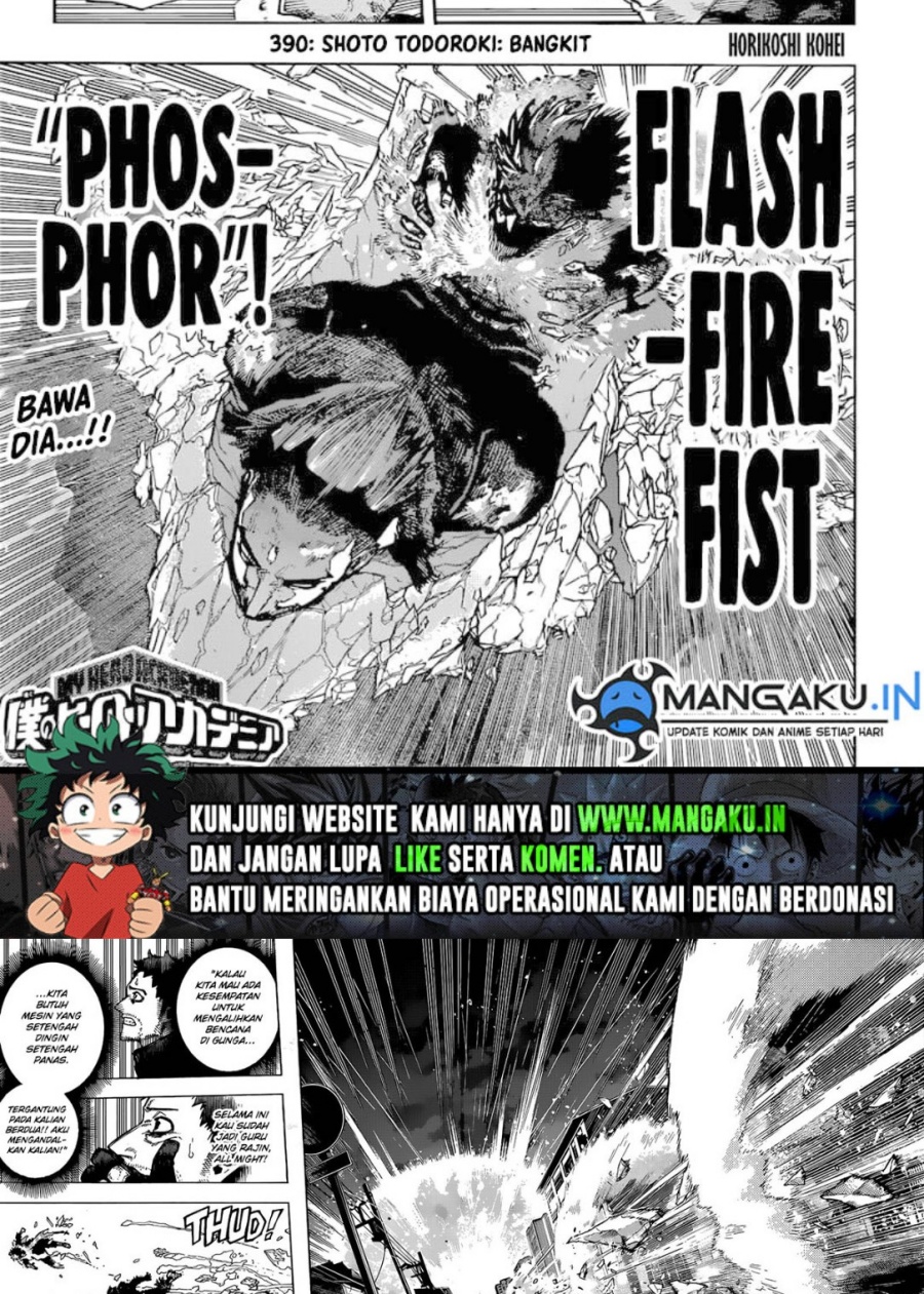 boku-no-hero-academia - Chapter: 390