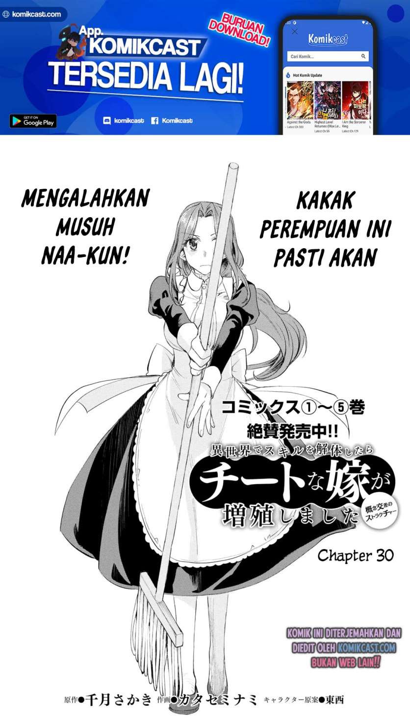 isekai-de-skill-wo-kaitai-shitara-cheat-na-yome-ga-zoushoku-shimashita-gainen-kousa-no-structure - Chapter: 30