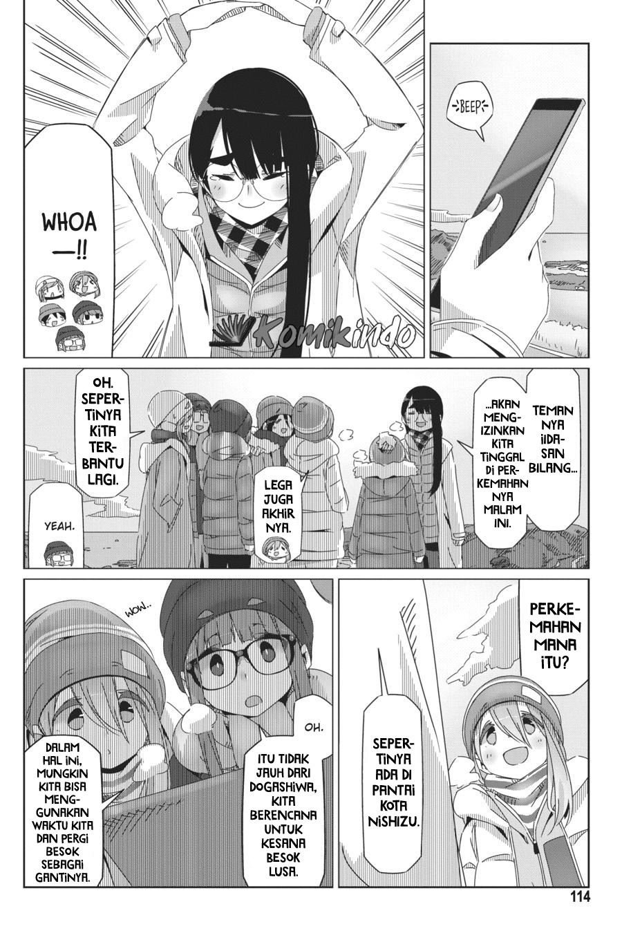 yuru-camp - Chapter: 45