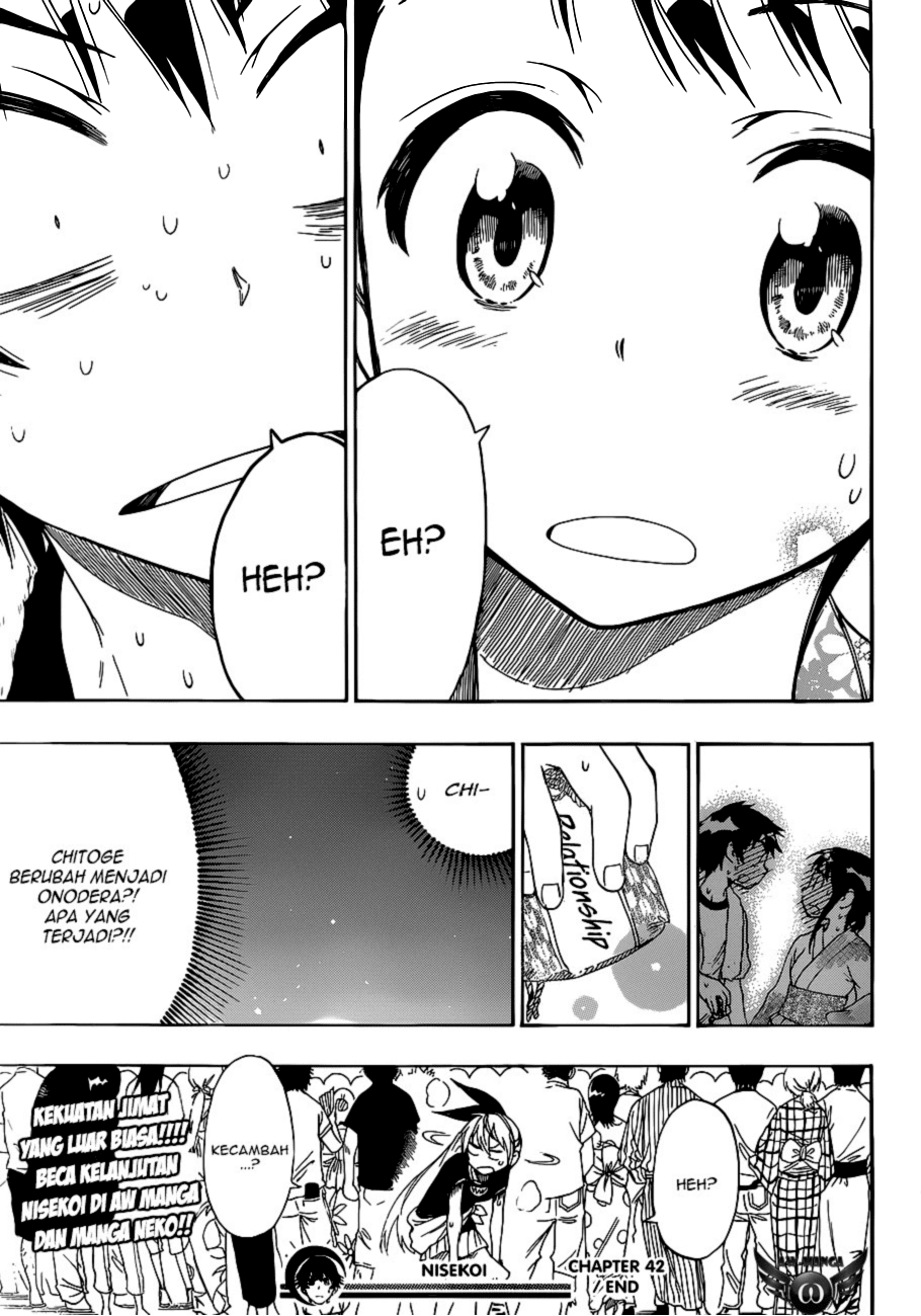 nisekoi - Chapter: 42