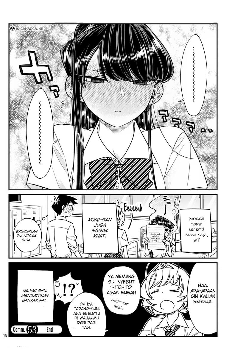 komi-san-wa-komyushou-desu - Chapter: 53