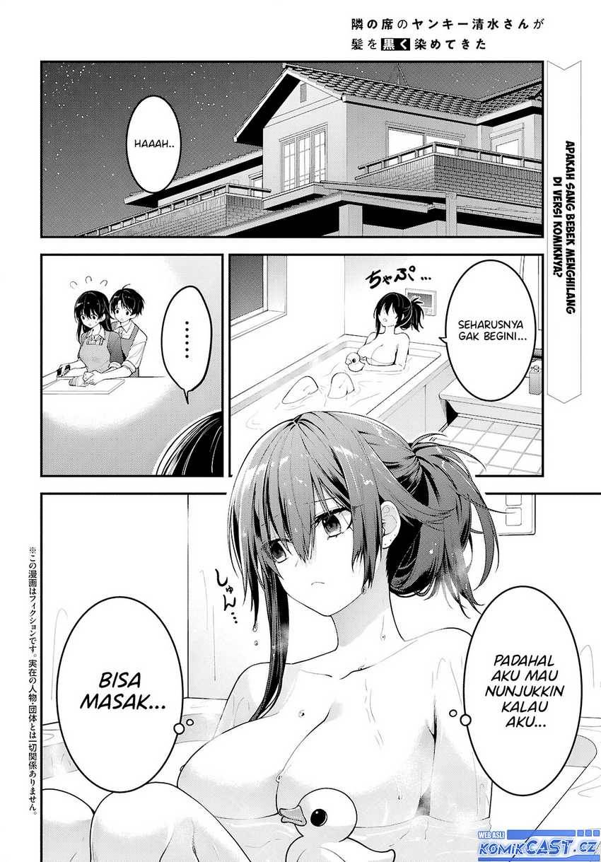 tonari-no-seki-no-yankee-shimizu-san-ga-kami-o-kuroku-sometekita - Chapter: 3